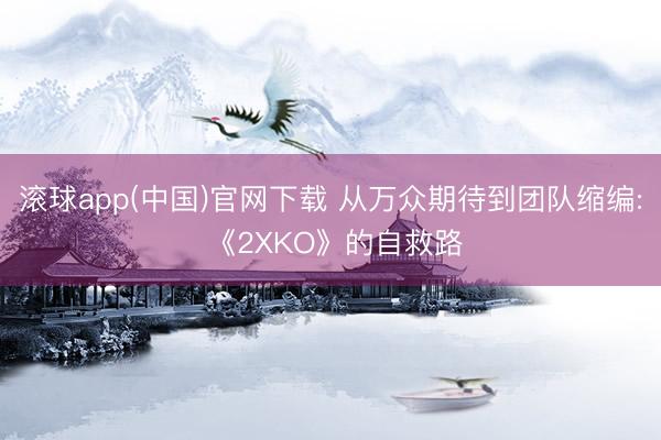 滚球app(中国)官网下载 从万众期待到团队缩编: 《2XKO》的自救路