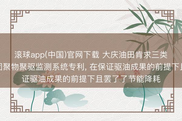 滚球app(中国)官网下载 大庆油田肯求三类油层含水回升期团聚物聚驱监测系统专利， 在保证驱油成果的前提下且罢了了节能降耗